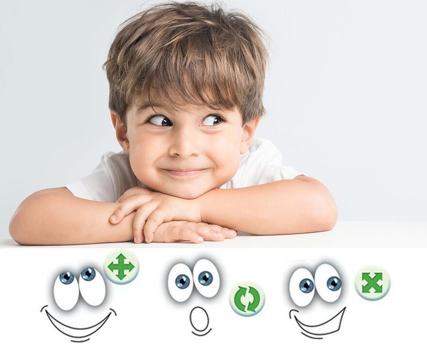 ginnastica visiva per non vedenti per bambini